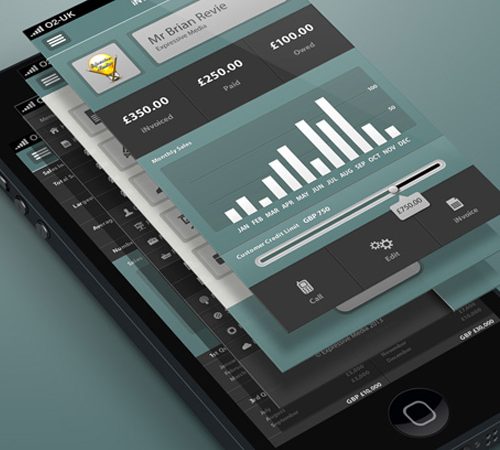 iNvoice App UI Design