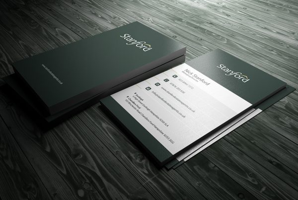 Stanford Business Card Design By Expressive Media