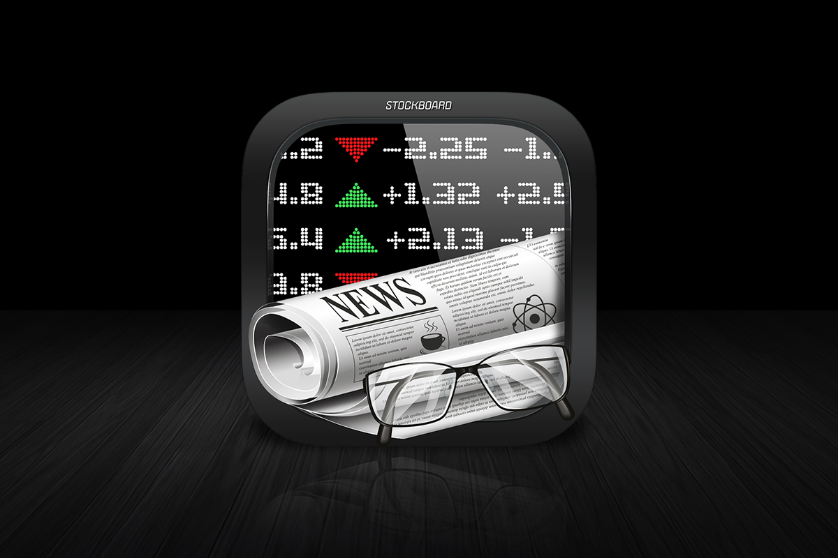 Stockboard iOS Icon V1 - First Edition