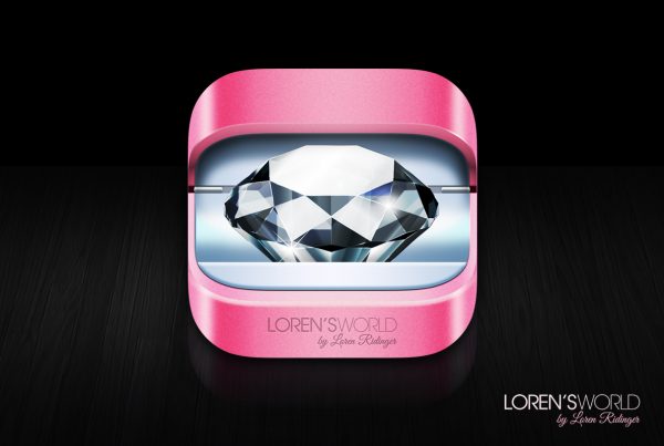 Loren Ridinger iOS Icon by Expressive Media