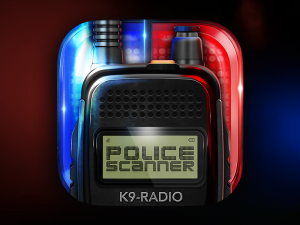 Police Scanner App Icon by Expressive Media