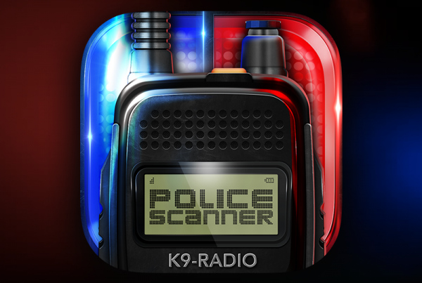 Police Scanner App Icon by Expressive Media